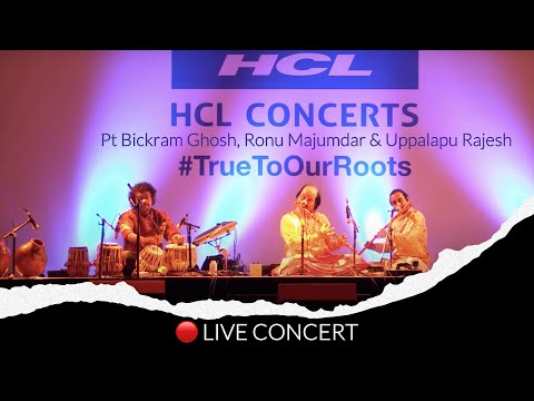 Pt Bickram Ghosh, Ronu Majumdar & Uppalapu Rajesh | HCL Concerts Mega Festival