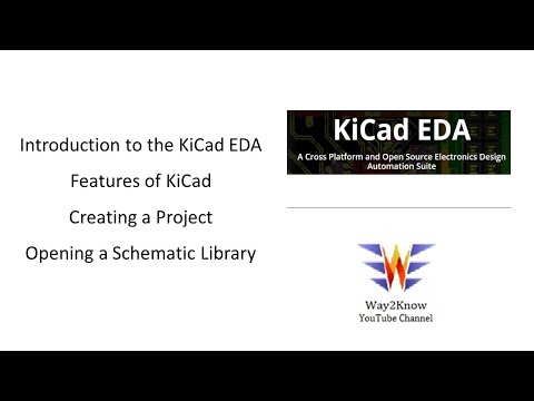 KiCAD tutorial for beginners || Introduction to KiCAD - Part 1 || Beginner's Guide to KiCad 2020