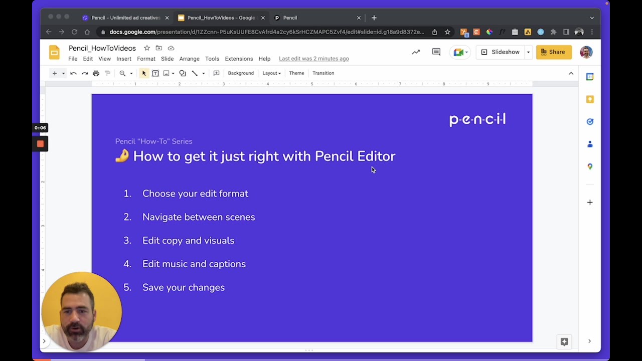 How to get it just right with Pencil Editor