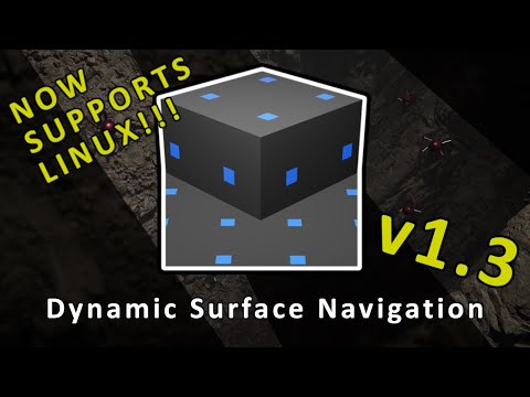 Dynamic Surface Navigation v1.3 - Release Trailer - UE5 Plugin