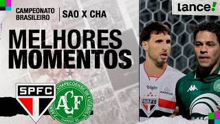 SÃO PAULO 2 X 0 CHAPECOENSE | 5ª RODADA | CAMPEONATO BRASILEIRO 2026 | MELHORES MOMENTOS