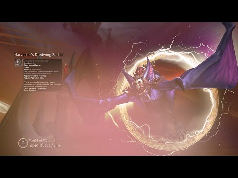 Harvester's Dredwing Saddle Mount from Harvester's War Chest