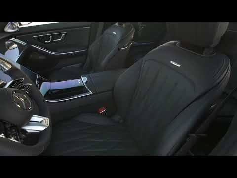 Die S-Klasse von Mercedes-AMG - Edler Innenraum mit First-Class-Fond