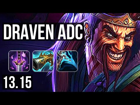 DRAVEN & Nautilus vs XAYAH & Soraka (ADC) | 12/0/6, 3.5M mastery, Legendary | NA Master | 13.15