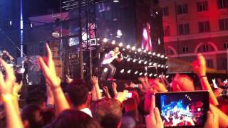 Moreno - Prova Microfono live Coca-Cola Summer Festival Roma