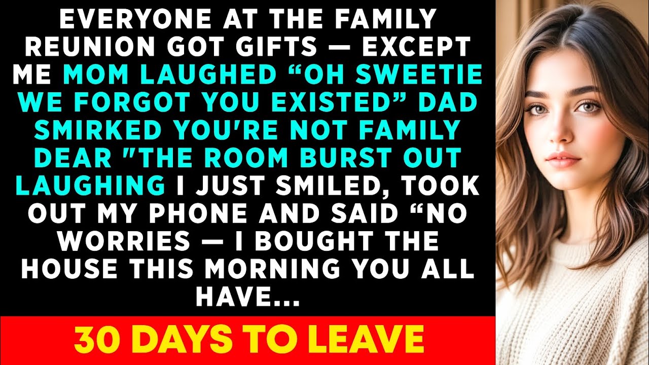 At FAMILY Dinner They Gifted Everyone Except Me "We FORGOT About You Sweetheart" Mom Smirked, But..