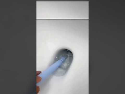 Golf Silicon Toilet Brush with Slim No-Slip Long Handle Golf Head Brush Toilet Bowl Cleaner Brush