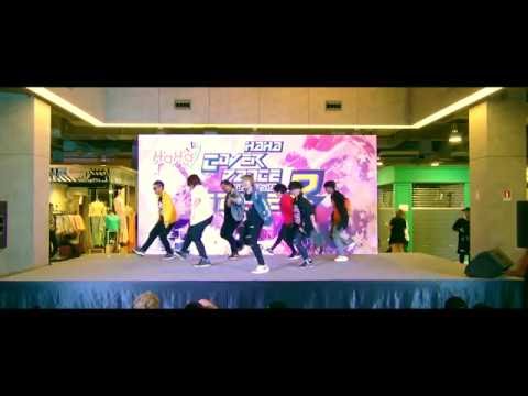 160911 [Wide] Onyxz cover BTS - Fire @ HaHa Cover Dance 2016 Stage 2 (Audition)