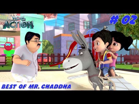 Best of Mr. Chaddha - Part 2 | Vir the Robot Boy | Mixed Gags for kids | WowKidz Action