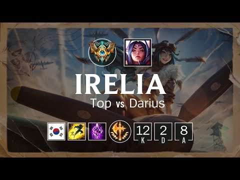 Irelia Top vs Darius - KR Challenger Patch 8.11