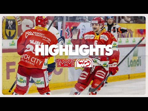 EHC Biel-Bienne vs. HC Ambrì Piotta 3:2 n.P - Game Highlights