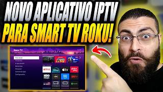 Novo Aplicativo IPTV para TV ROKU de 2026!