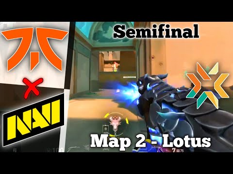 Semifinal - Map 2 | Natus Vincere VS Fnatic Highlights | VALORANT LOCK IN Sao Paulo