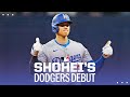 Shohei Ohtani's FIRST GAME as a Dodger! (First hit, stolen base, RBI AND MORE!)  | 大谷翔平ハイライト