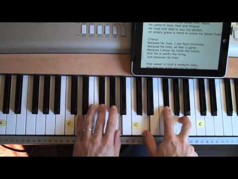 Easy-to-Play Piano - Because He Lives (Matt McCoy)