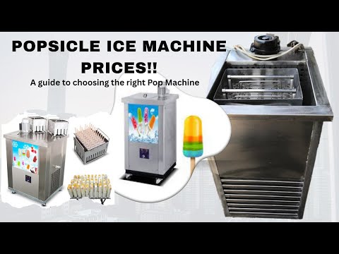 Popsicle Ice Cream Machine Buying Guide and Prices: The Budget for a Thriving Pop Ice  Business