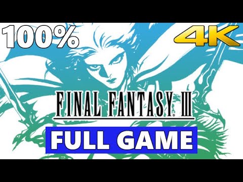 Final Fantasy 3 Pixel Remaster 100% Full Walkthrough Gameplay - No Commentary (PC Longplay)