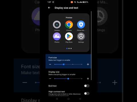 app size ko chota/bara kaise kare || iconee size change kaise kare || #size ,#iconyo# large app
