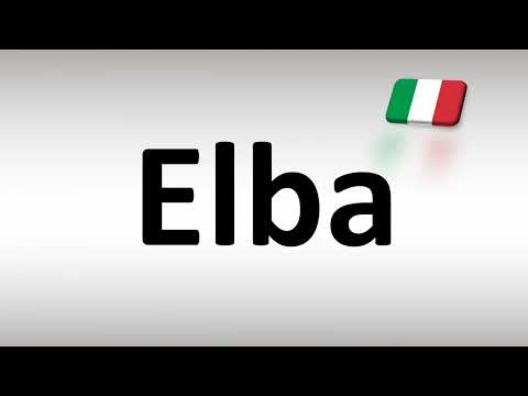 How to Pronounce Elba