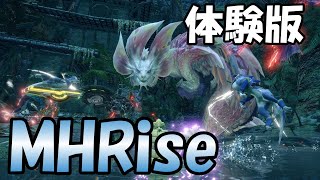 狩りも探索も超楽しい【MHRise - Demo】