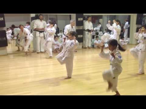 9kyu Seido karate grading