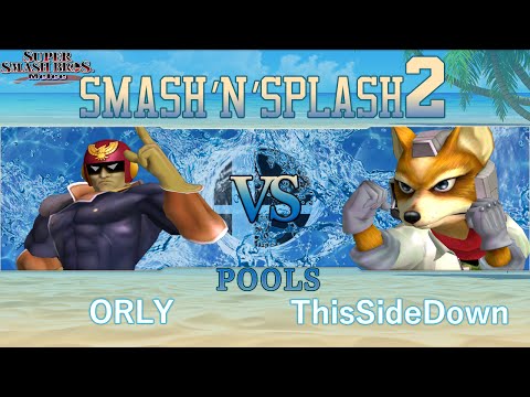 SNS2 - WIT | ORLY (Falcon) vs ThisSideDown (Fox) - Melee Pools