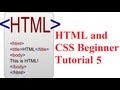 HTML and CSS Beginner Tutorial 5 : Add Video and Audio Media Player in HTML WebPage HTML and CSS Beginner Tutorial 5 : Add Video and Audio Media Player in HTML WebPage