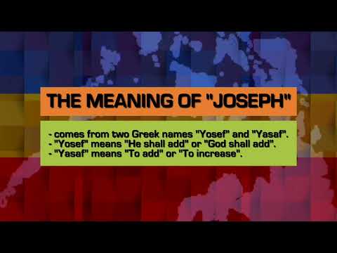 IAT PH Trivia Express: What Does The Name "Joseph" Mean?