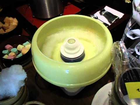 Cotton candy @ Inagiku, Makati Shangrila