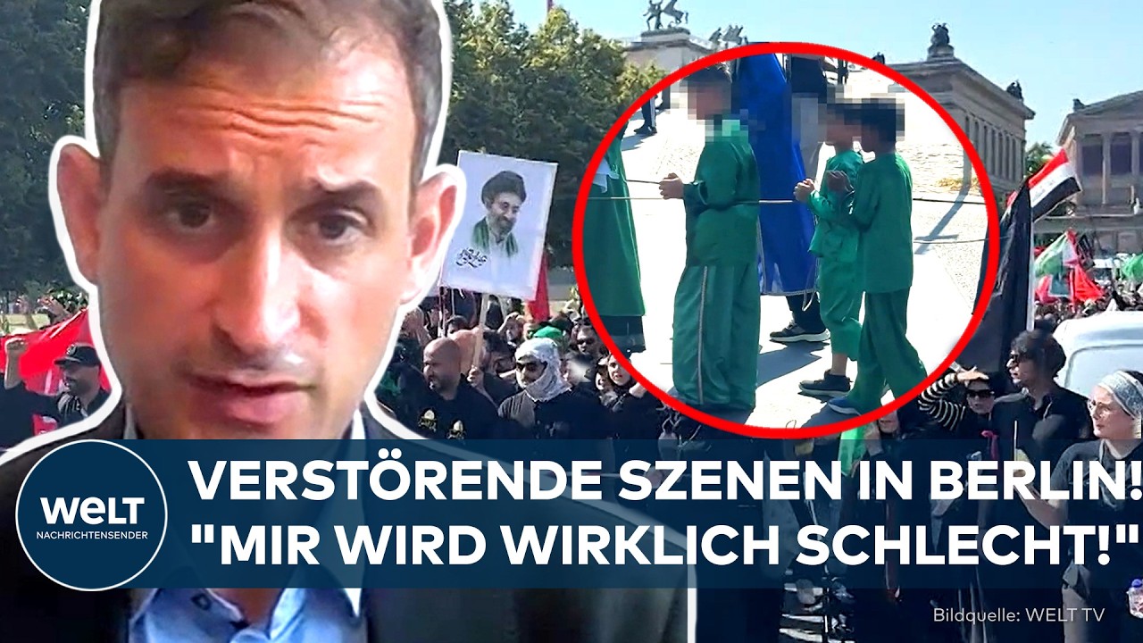 VERSTÖRENDE SZENEN IN BERLIN: "Mir wird wirklich schlecht!" Islamistendemo sorgt für heftige Kritik!
