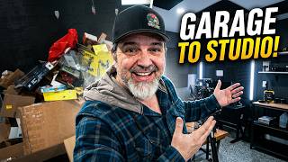 Garage YouTube Studio Build Update – Things Are Coming Together