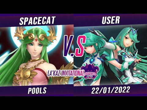 La'Kaz Invitational Pools - Spacecat (Luigi/Palutena) VS User (Aegis/Palutena) - Smash Ultimate