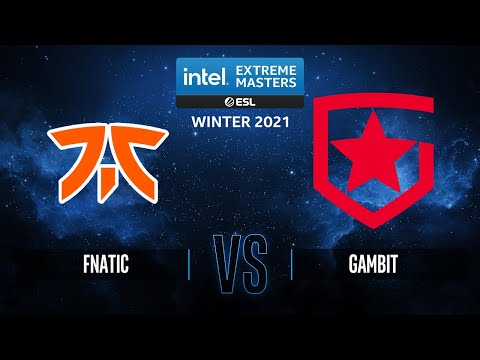 fnatic vs. Gambit - Map 3 Overpass - IEM Winter 2021