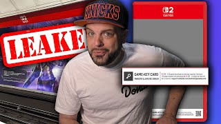 Nintendo Leaks Huge Switch 2 Reveal? + BIG Game Key Card Update!