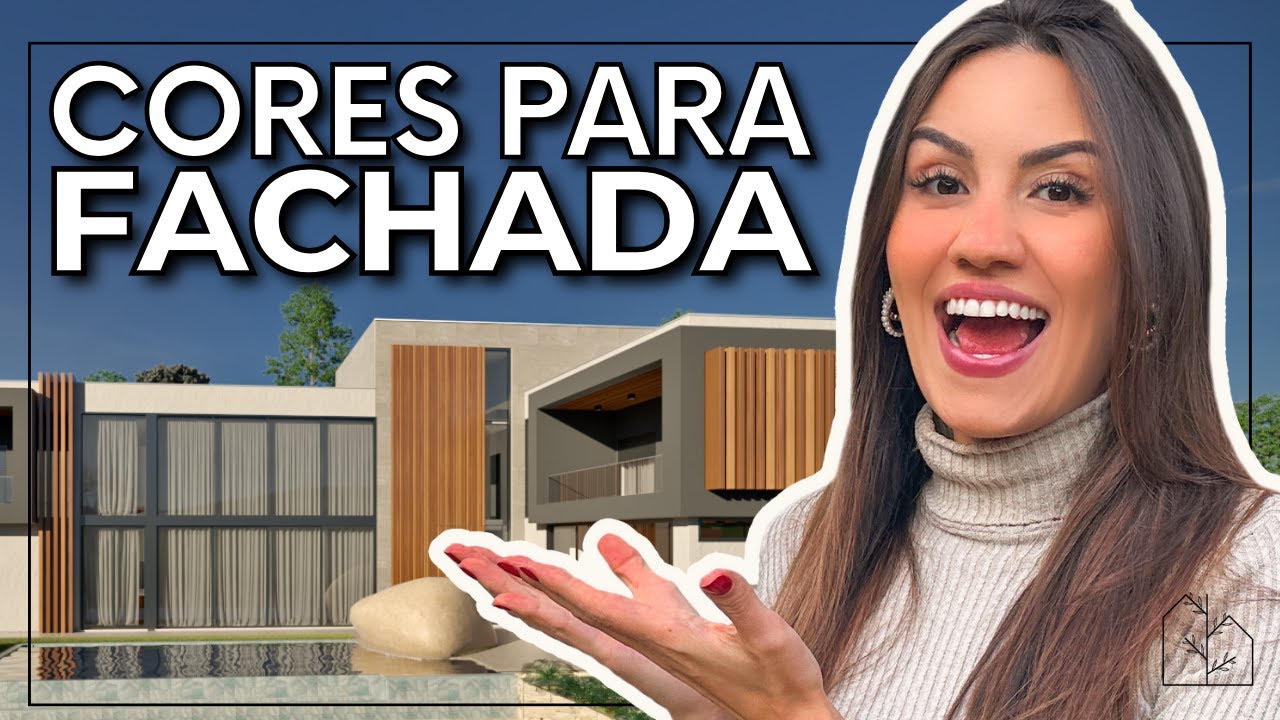 COMO ESCOLHER CORES DE FACHADA PARA CASAS | Combinações de pintura para paredes externas e muros!