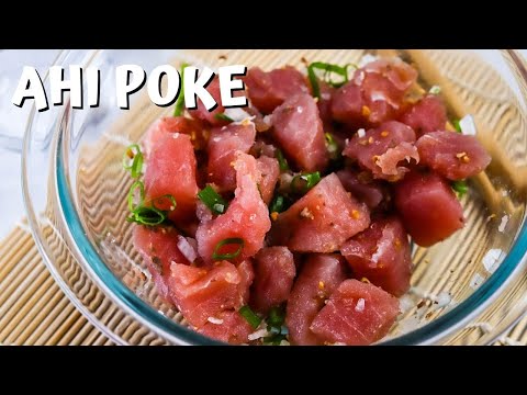Traditional HAWAIIAN POKE recipe