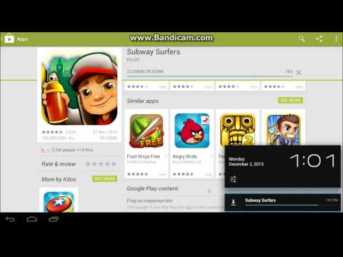 comment installer subway surfers