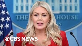 Karoline Leavitt says she's leaving her role as press secretary 