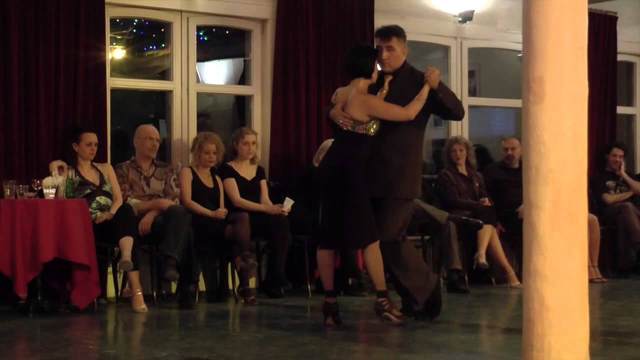 Paulina Cazabon & Jose Luis Gonzalez in Academia de Tango (5) "Una Vez"O.Pugliese