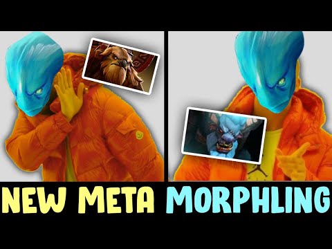 NEW META Morphling + Spirit Breaker — Topson with Aghanim