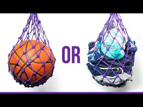 How to Make a Paracord Net Bag