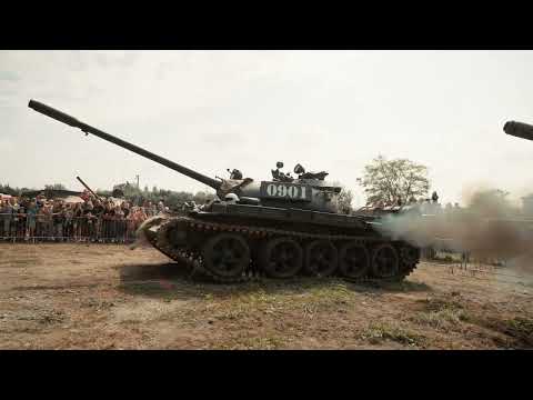 Bitwa o Rekord - Największy Tank Crash na świecie  102 auta vs T55