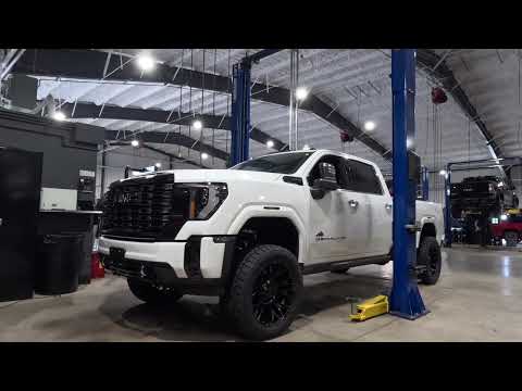 2025 Sierra 3500 Denali Ultimate with BDS 3" Coil-Over Conversion Lift Kit Timelapse