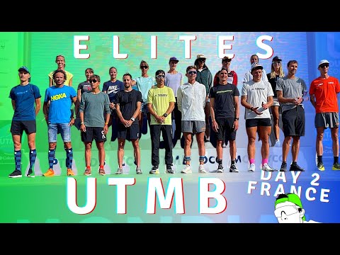UTMB Elite Field is ready in Chamonix France | Behind the Scenes at UTMB DGR Style