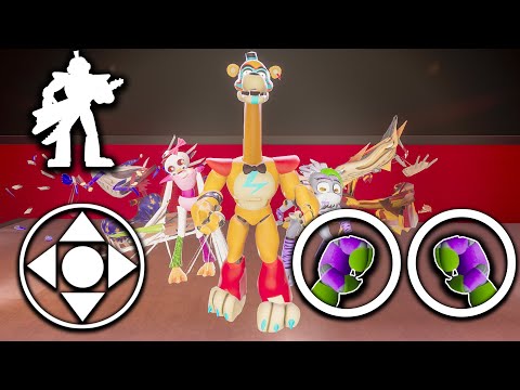 I Became REAL CURSED MONTY and Attack ALL CURSED ANIMATRONICS in FNAF Security Breach