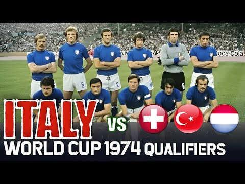 ITALY 🇮🇹  World Cup 1974 Qualification All Matches Highlights | Road to West Germany