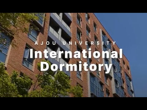 Ajou University International Dormitory Tour YouTube Thumbnail