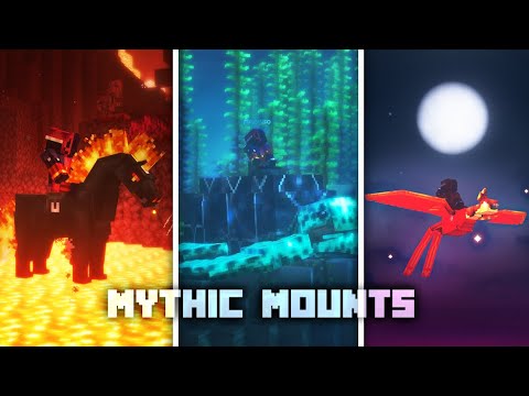 Mythic Mounts | 14 New Mobs! | 1.20.1