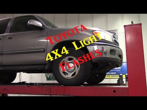 Toyota Tundra 4X Light Flashes - Diff Actuator Diag and Replacement