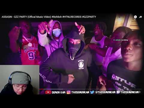 Demon Kam Reacts to ASSASIN - GZZ PARTY (Offical Music Video) #8oh8oh #HTNLRECORDS #GZZPARTY